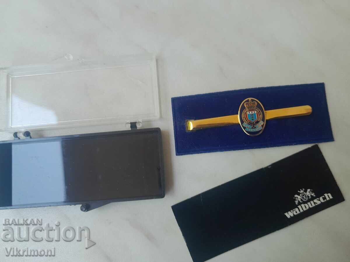 Enamel sign, gold plating, Solingen, Solingen, Walbush - 5