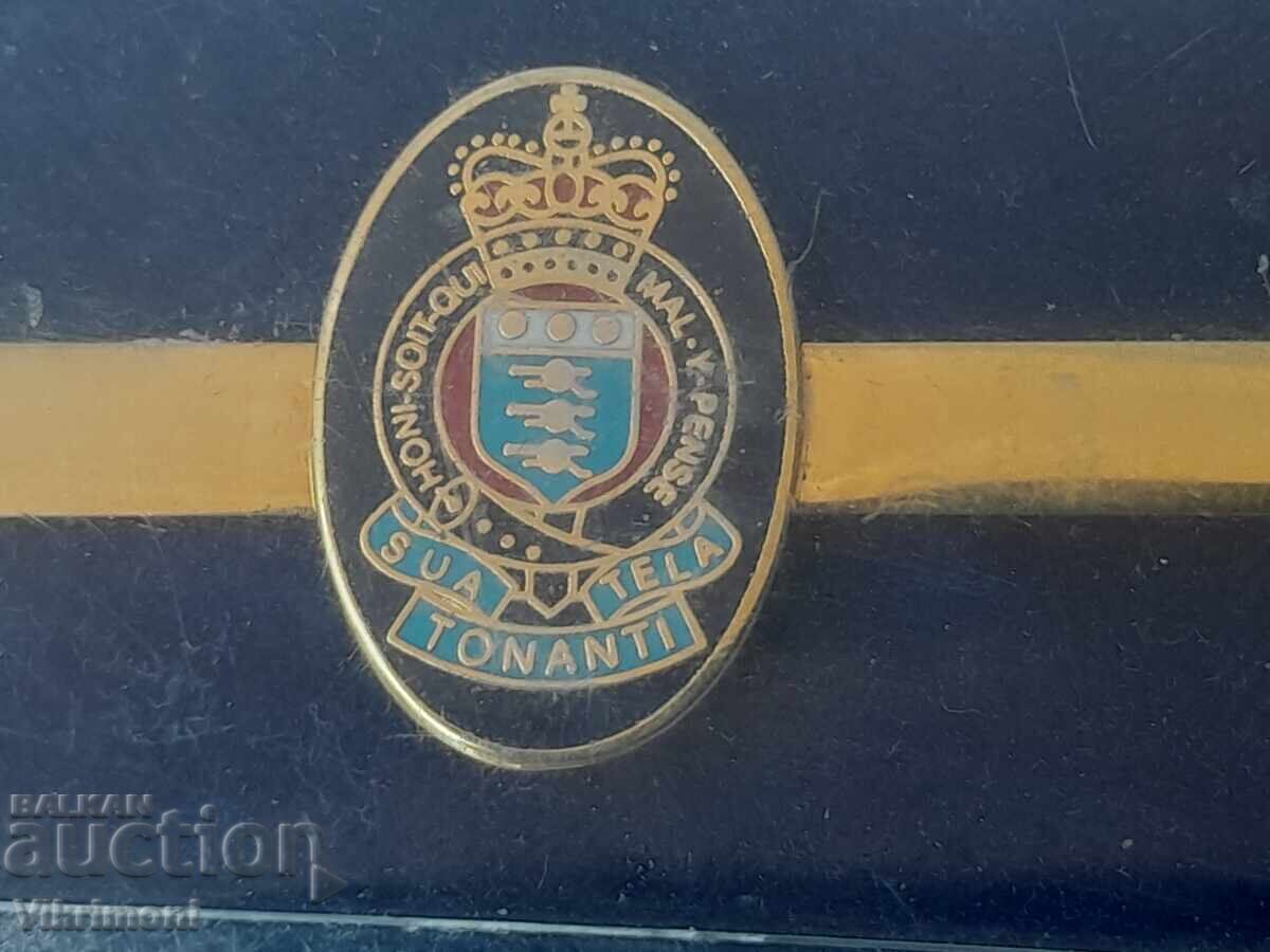 Enamel sign, gold plating, Solingen, Solingen, Walbush - 7