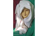 Batic pentru costum popular cu mărgele și paiete