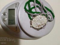 Unicat colier nou cu camee