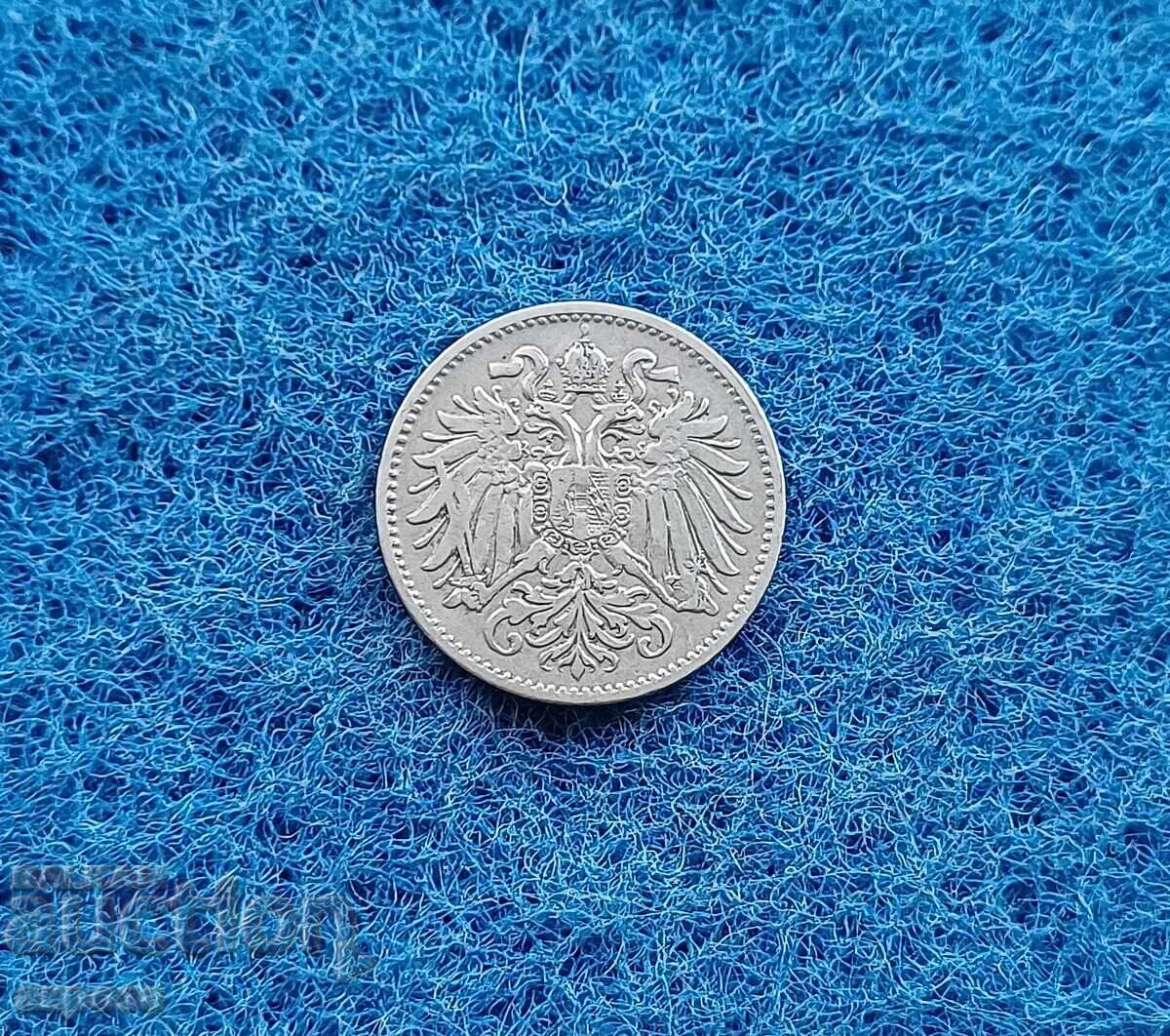 10 Heller Austro-Ungaria 1894 cu preț 2.80 BGN | € 1.43 10 Heller Austro-Ungaria 1894 cu preț 2.80 BGN | € 1.43