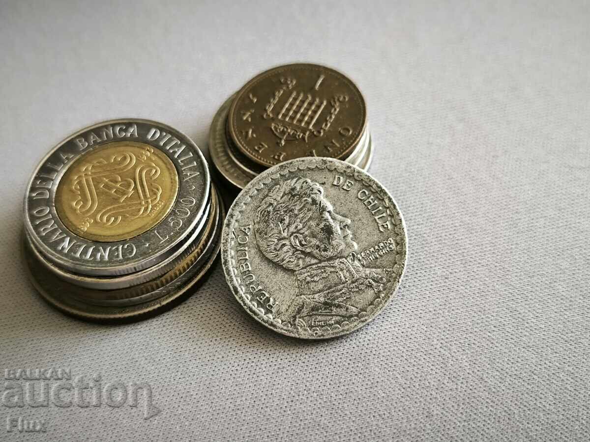 Monedă - Chile - 1 peso | 1954 cu preț 5.00 BGN | € 2.56