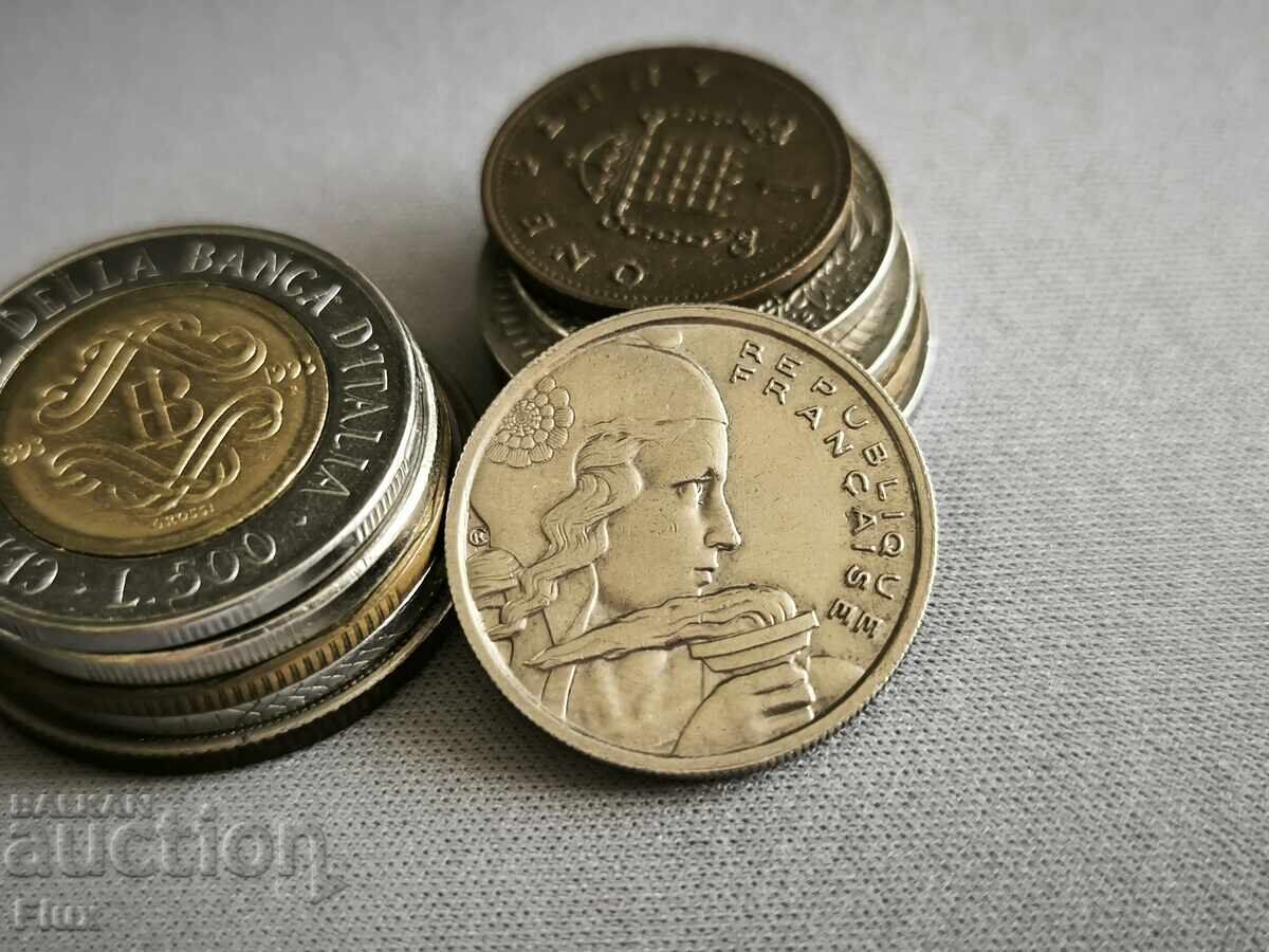 Νόμισμα - Γαλλία - 100 φράγκα | 1955 με τιμή 4.50 BGN | € 2.30