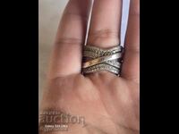 Solid Silver Ring. 17.5mm. I'm launching over 100 Auctions