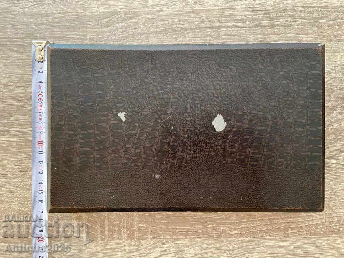 Винтидж комплект 12 ножа с кост дръжки и кутия, Англия - 5