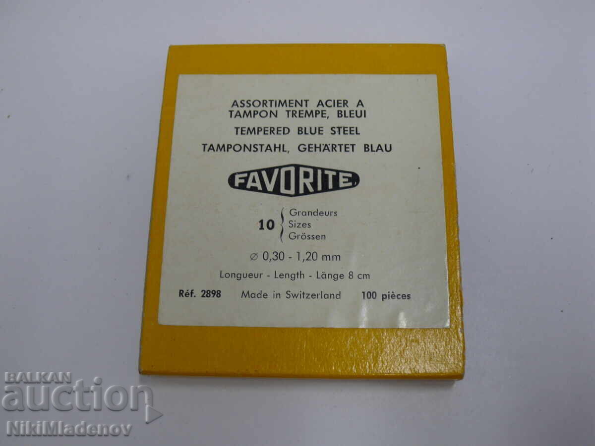 ΑΓΑΠΗΜΕΝΑ εργαλεία ωρολογοποιίας, ατσάλι