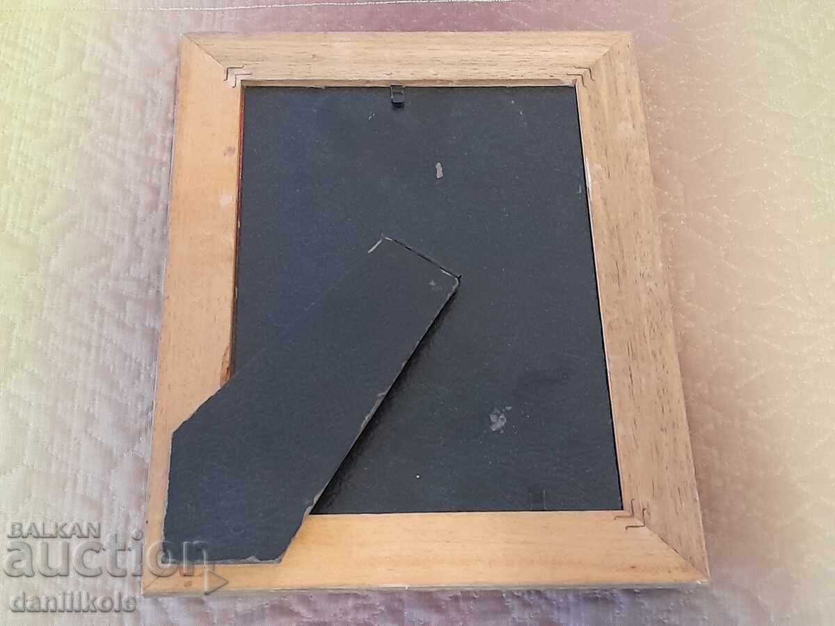 *$*Y*$* ΣΤΑΡ ΠΟΡΤΡΕΤΟ ΛΙΘΟΓΡΑΦΙΑ ΞΥΛΙΝΟ ΠΛΑΙΣΙΟ ΣΤΑΛΙΝ *$*Y*$* - 5