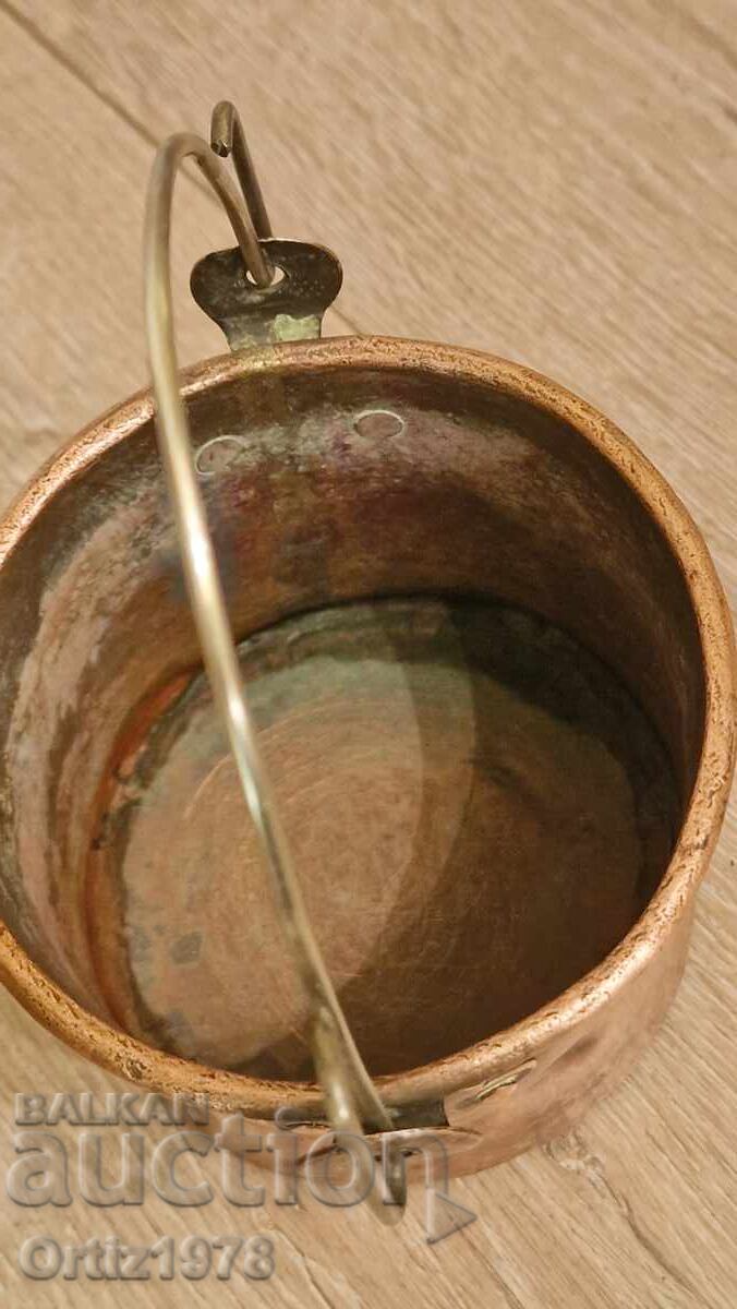 Френско ковано менче, котле. - 5