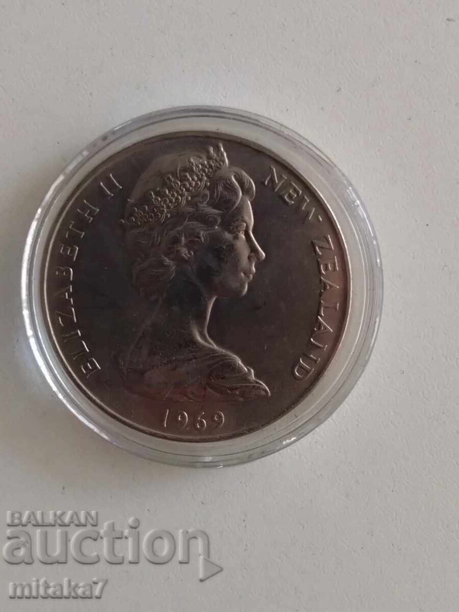 Auction 1 Dollar 1969, New Zealand Auction 1 Dollar 1969, New Zealand