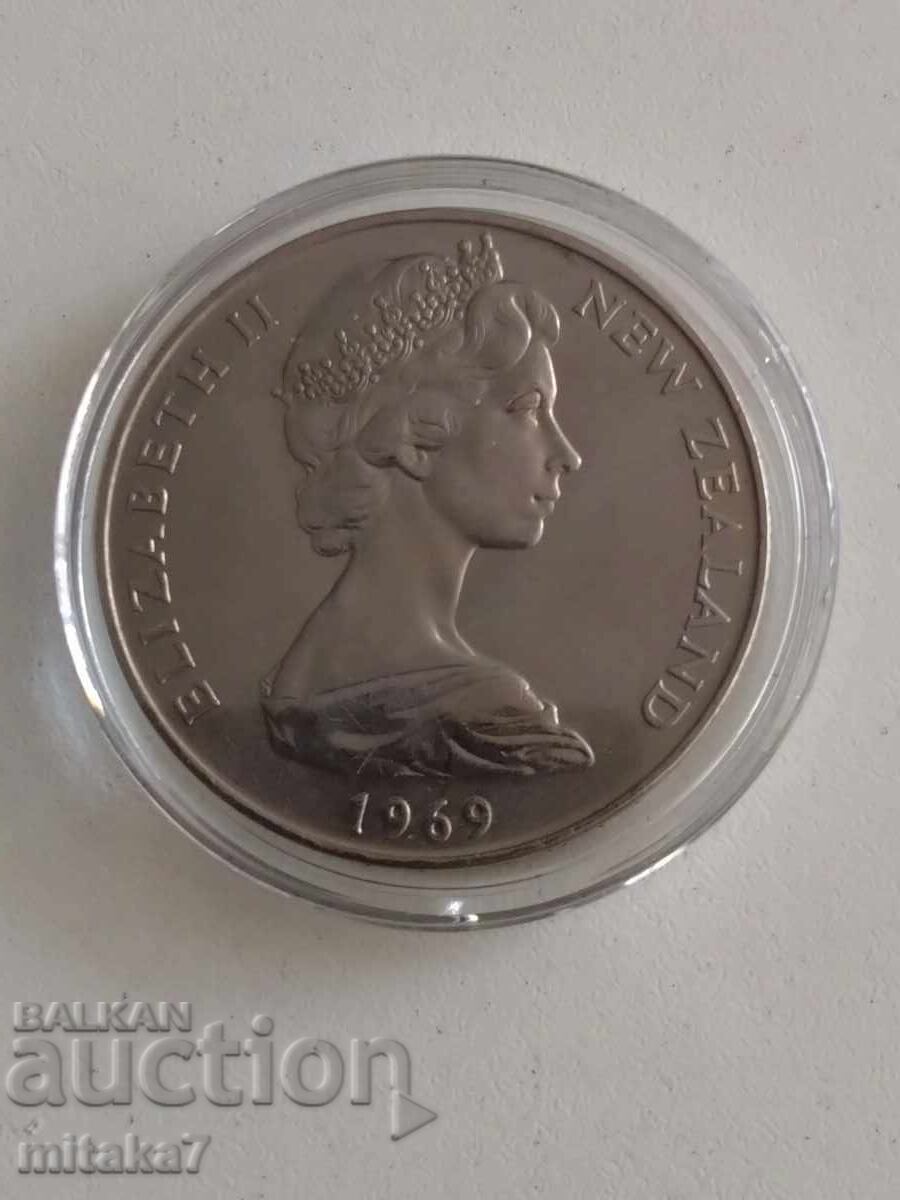 Delivery of 1 Dollar 1969, New Zealand Delivery of 1 Dollar 1969, New Zealand