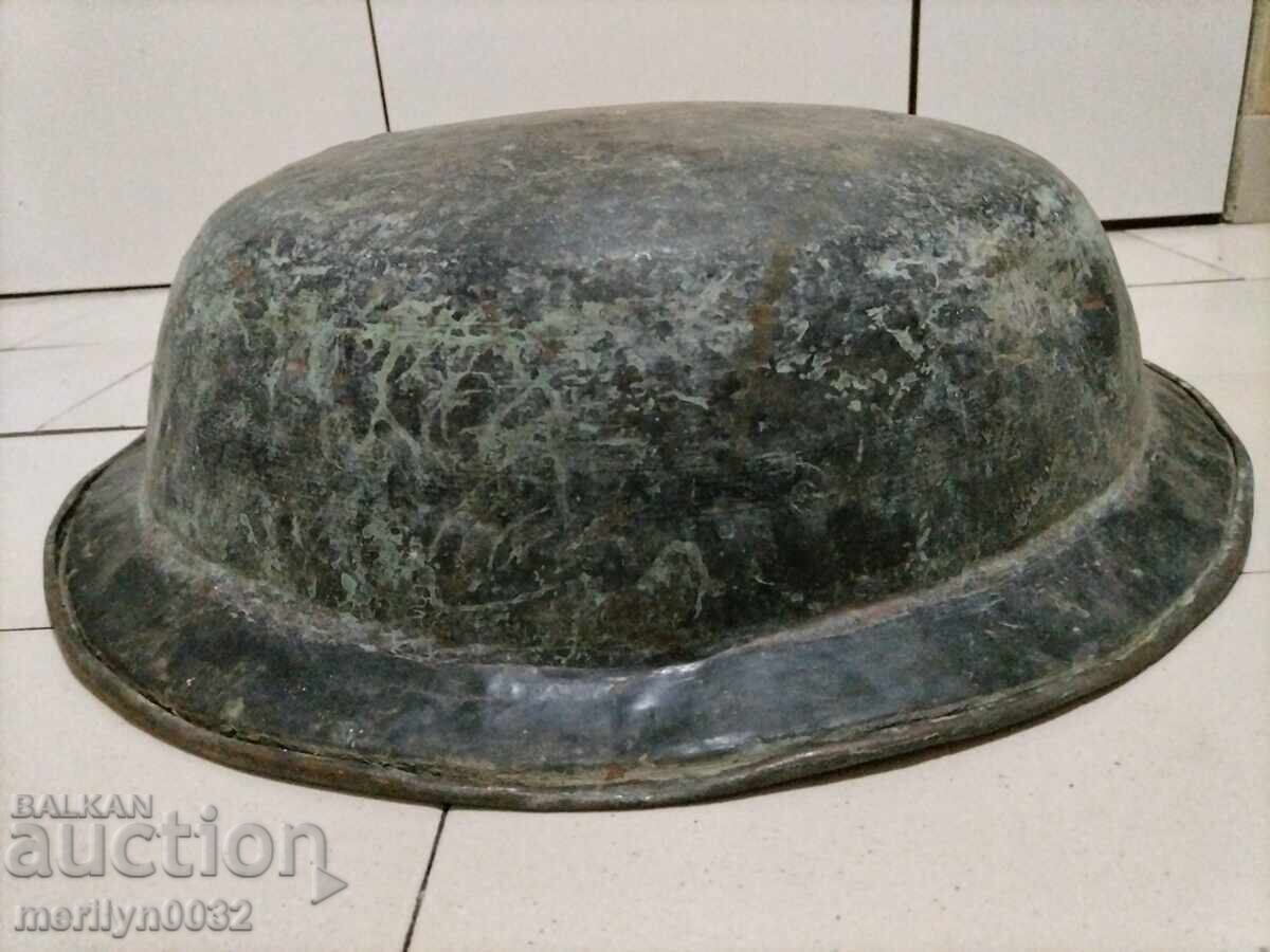 Δημοπρασία Χάλκινη λεκάνη χάλκινη χάλκινη λεκάνη λέβητα λεκάνης