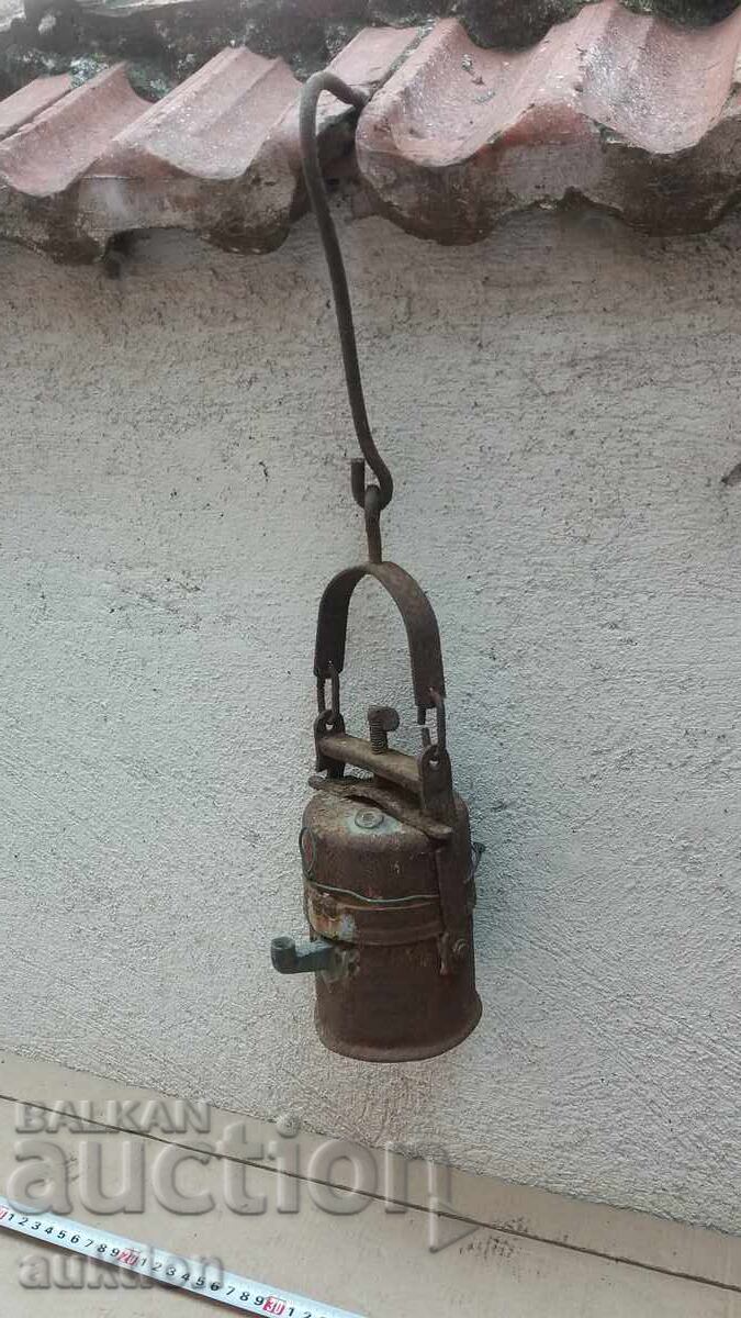 αντίκα φανάρι ανθρακωρύχου Carbide με τιμή 22.99 BGN | € 11.75