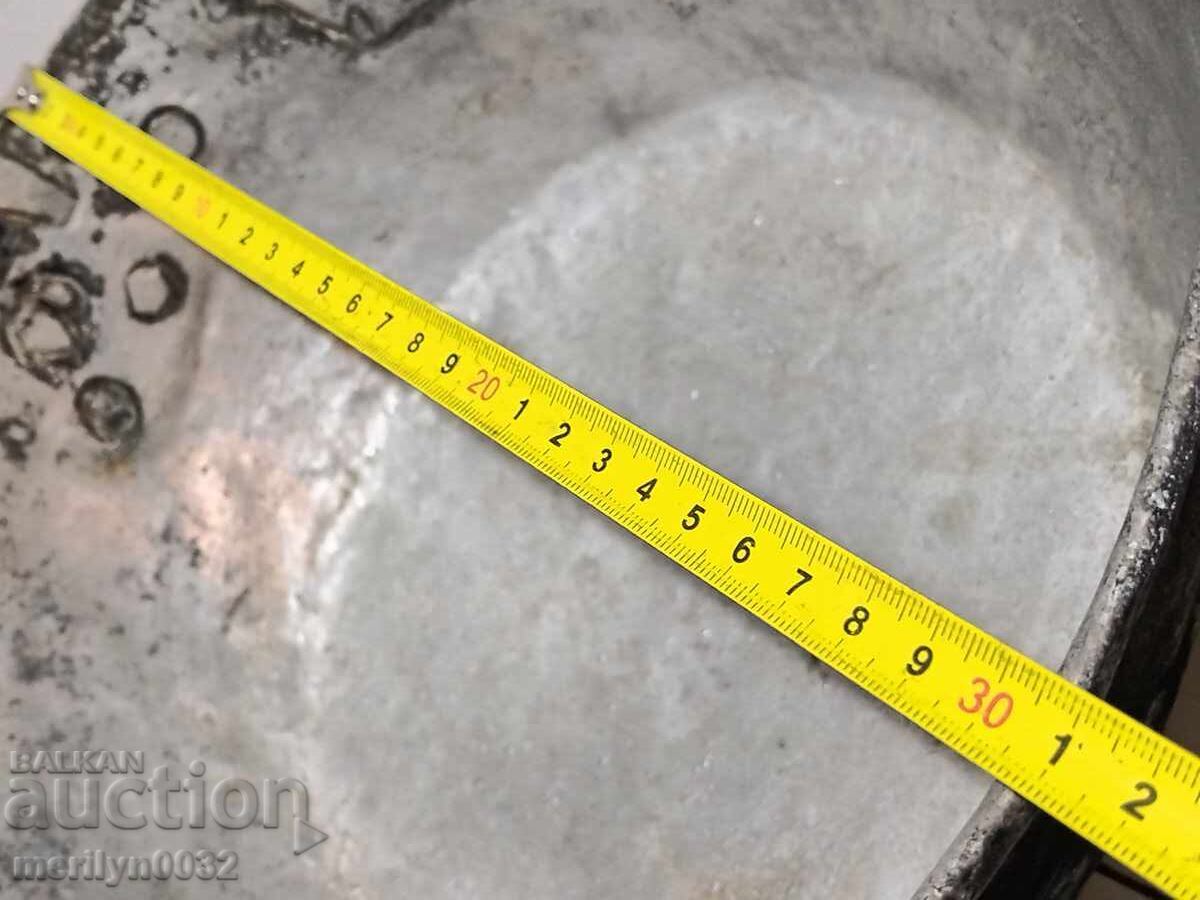 Παλιό χάλκινο ταψί, χαλκός, δίσκος, χάλκινο δοχείο - 6 Παλιό χάλκινο ταψί, χαλκός, δίσκος, χάλκινο δοχείο - 6