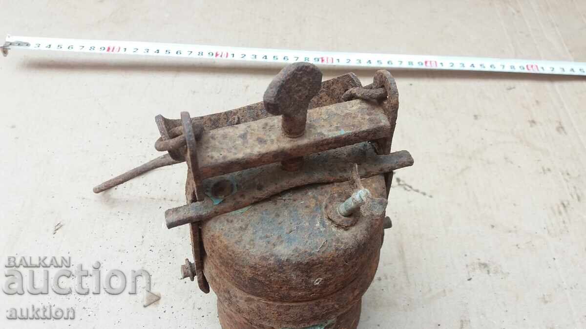 αντίκα φανάρι ανθρακωρύχου Carbide - 7