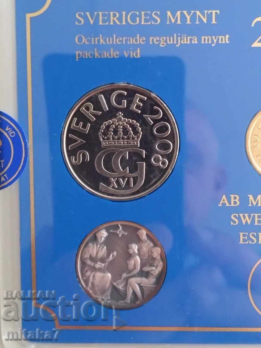 Set de monede, Suedia, anul 2009 cu preț € 10.00 | 19.56 BGN