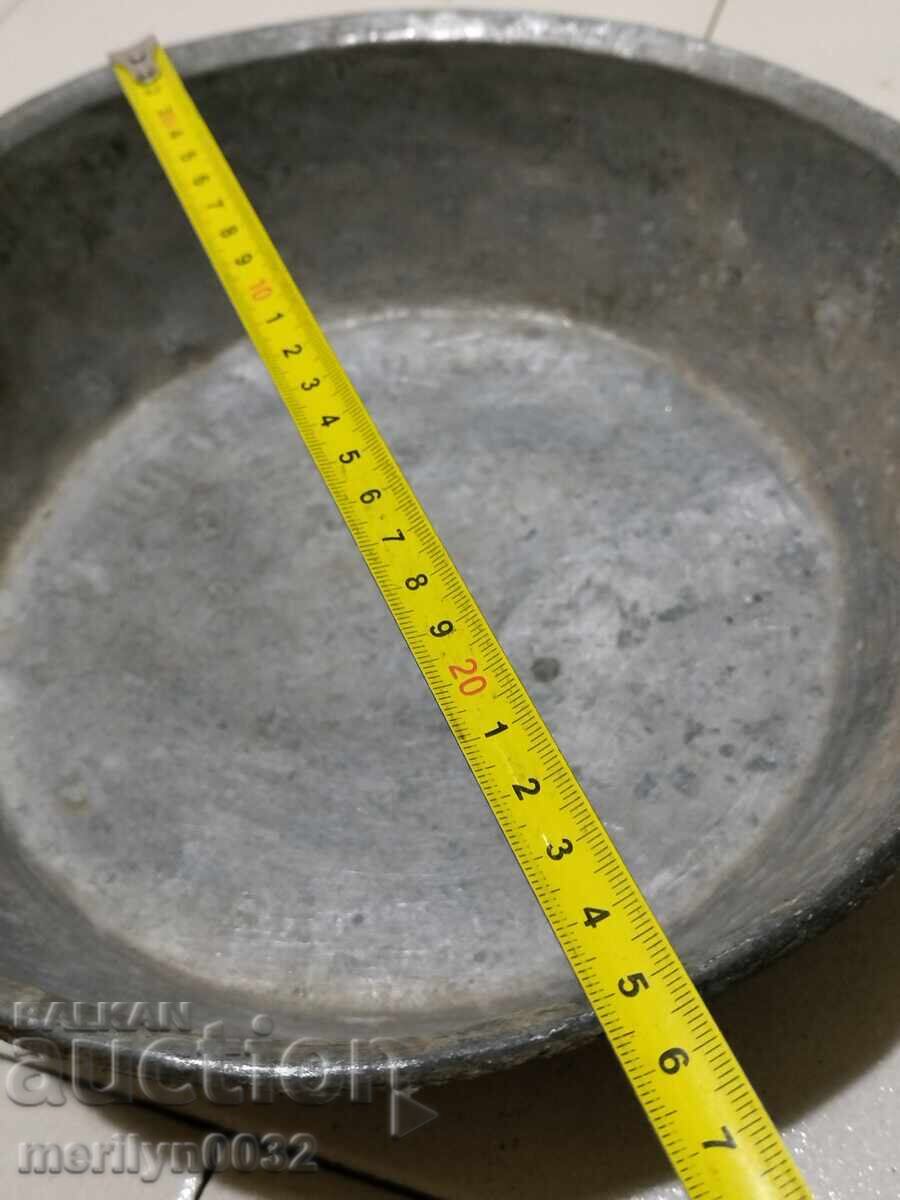 Доставка на Стар меден тиган, бакър, тава, меден съд