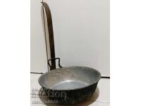 Tavă veche de cupru, cupru, tavă, vas de cupru