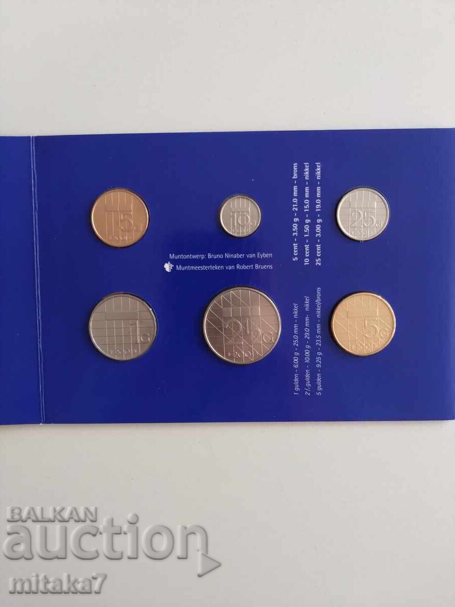 Сет монети, Нидерландия с цена € 10.00 | 19.56 лв.