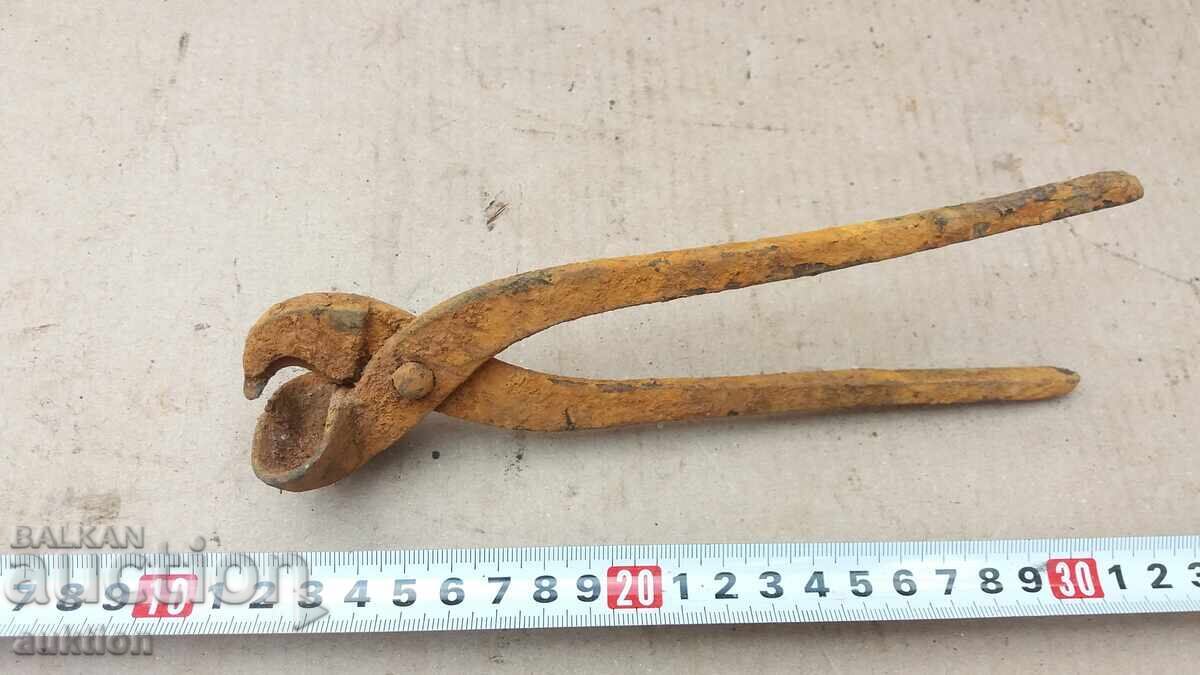 Profile pliers for Bergman tubes, early socialist, PRB (People's Republic of Bulgaria) with price 4.99 BGN | € 2.55