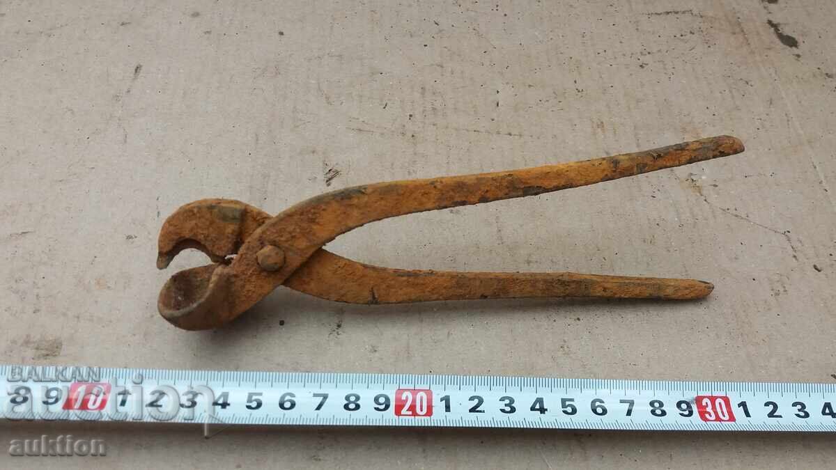 Profile pliers for Bergman tubes, early socialist, PRB (People's Republic of Bulgaria)