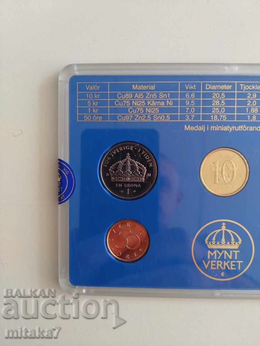 Set of coins, Sweden, 2008 - 5 Set of coins, Sweden, 2008 - 5