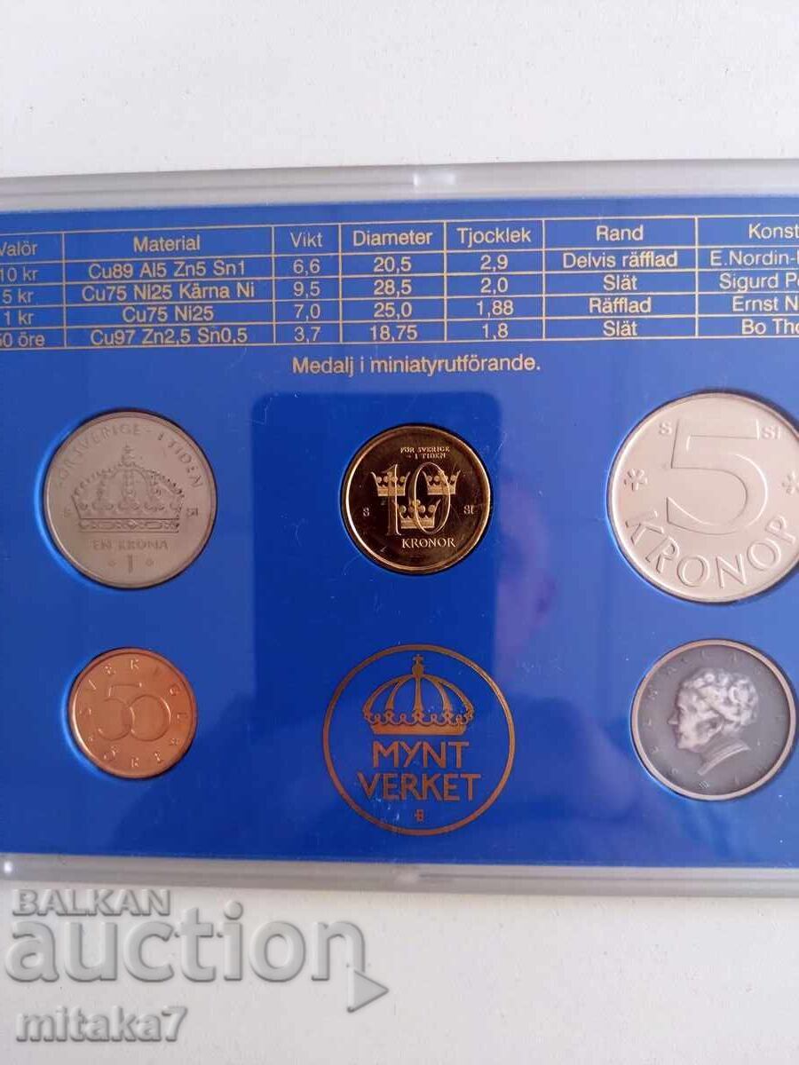 Set of coins, Sweden, 2008 - 6 Set of coins, Sweden, 2008 - 6