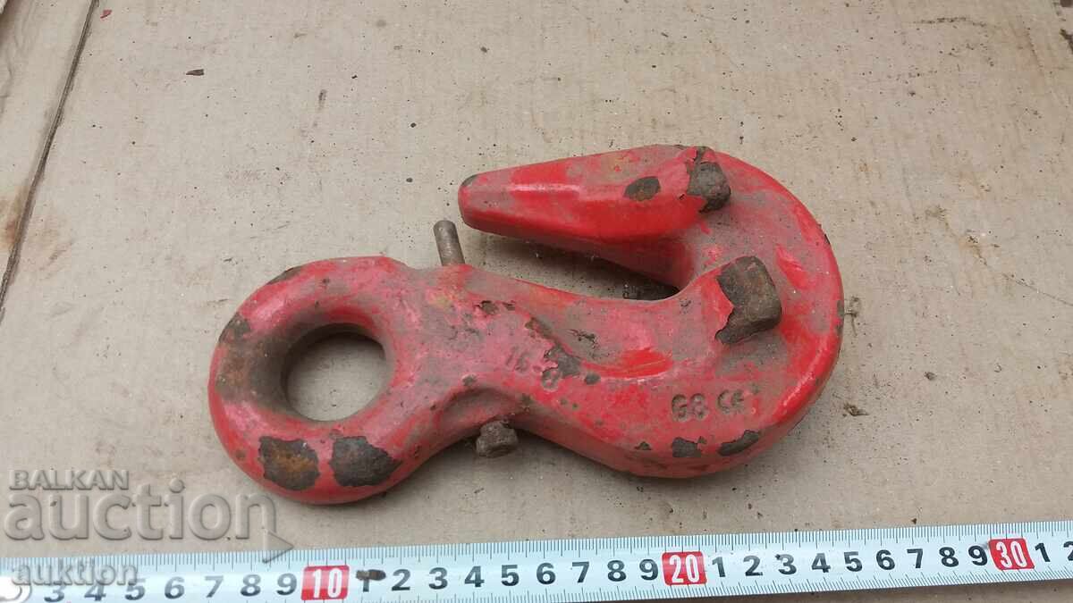 МАСИВНА КУКА, ЧЕНГЕЛ ОТ КРАН С МАРКИРОВКА с цена 13.99 лв. | € 7.15