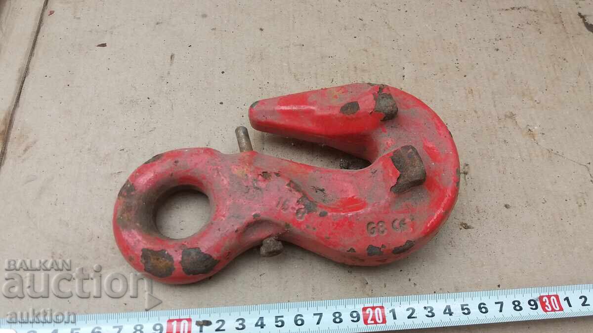 МАСИВНА КУКА, ЧЕНГЕЛ ОТ КРАН С МАРКИРОВКА