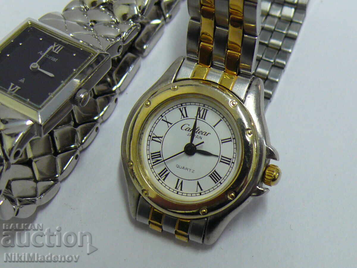 Lot două ceasuri de mână quartz pentru femei, funcționale cu preț 19.99 BGN | € 10.22