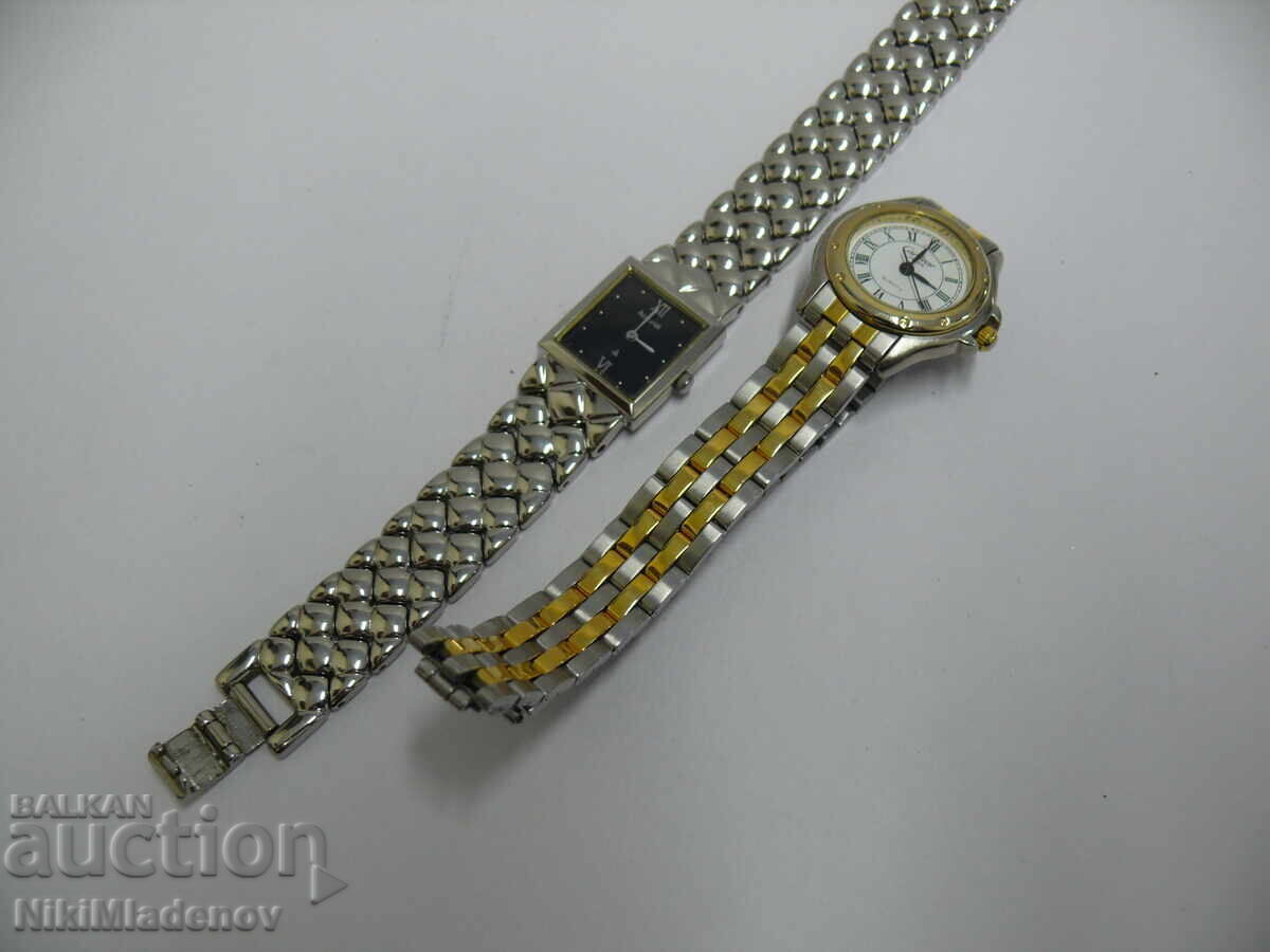 Lot două ceasuri de mână quartz pentru femei, funcționale - 5