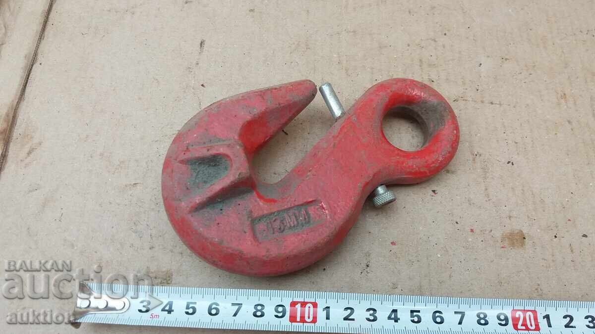 SOLID HOOK, CRANE GRIP WITH MARKING with price 14.99 BGN | € 7.66 SOLID HOOK, CRANE GRIP WITH MARKING with price 14.99 BGN | € 7.66