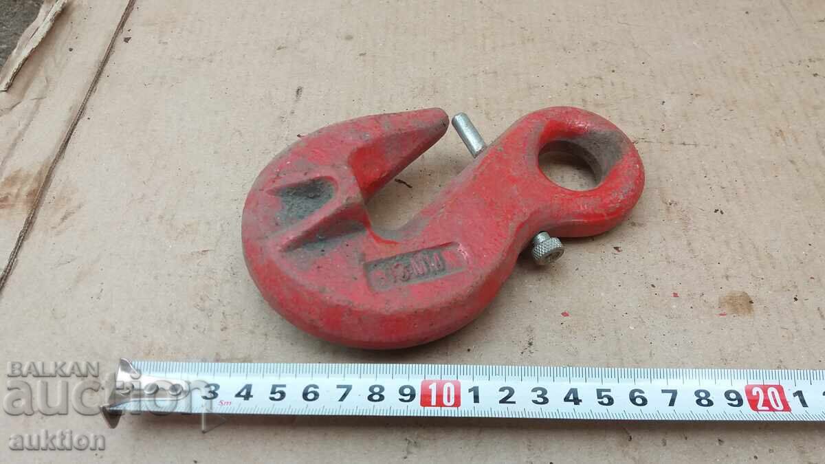 Auction SOLID HOOK, CRANE GRIP WITH MARKING Auction SOLID HOOK, CRANE GRIP WITH MARKING