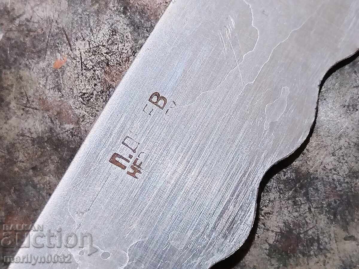 Παράδοση Παλιό μαχαίρι κουζίνας Πέτκο Ντάνεφ λεπίδα καμά