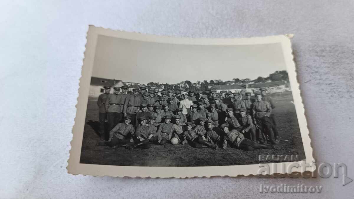 Photograph Sofia Officers and soldiers in Sh. Z. O. 1943
