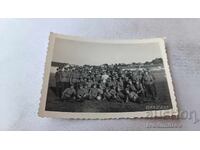 Φωτογραφία Σόφιας Αξιωματικοί και στρατιώτες σε Σ. Ζ. Ο. 1943