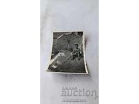 Φωτογραφία Άνθρωπος στην παραλία