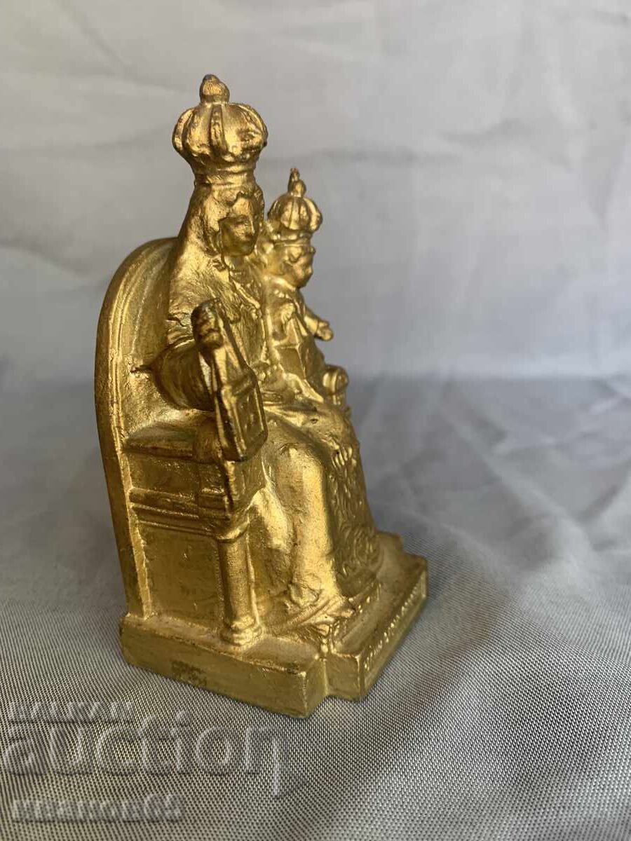 Auction Bronze statue of the Virgin Mary Auction Bronze statue of the Virgin Mary