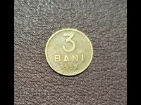România 3 bani 1952