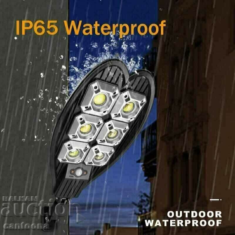 Διπλός ηλιακός λαμπτήρας 6 ισχυρές δίοδοι COB με μεγεθυντικούς φακούς, τηλεχειριστήριο - 5