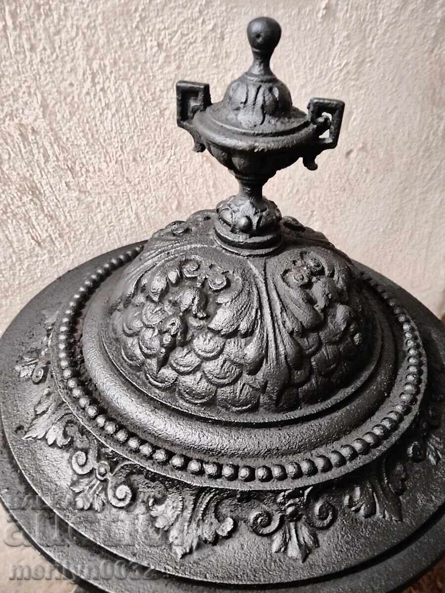 Немска/австрийска печка NADSAG фигурален чугун 19-ти век - 5 Немска/австрийска печка NADSAG фигурален чугун 19-ти век - 5