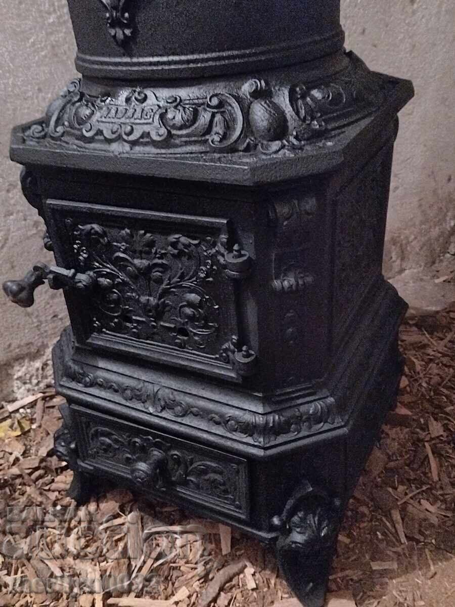 Немска/австрийска печка NADSAG фигурален чугун 19-ти век - 7 Немска/австрийска печка NADSAG фигурален чугун 19-ти век - 7
