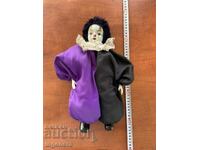 PORCELAIN DOLL JESTER CLOWN