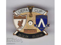 Ecuson fotbal Levski - Liverpool Cupa UEFA 3 tur 2004
