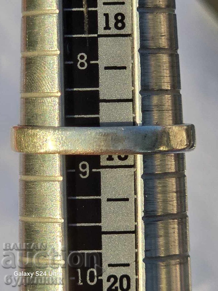 Silver ring. 18.7mm. I'm listing over 10 auctions. Check them out! - 5 Silver ring. 18.7mm. I'm listing over 10 auctions. Check them out! - 5