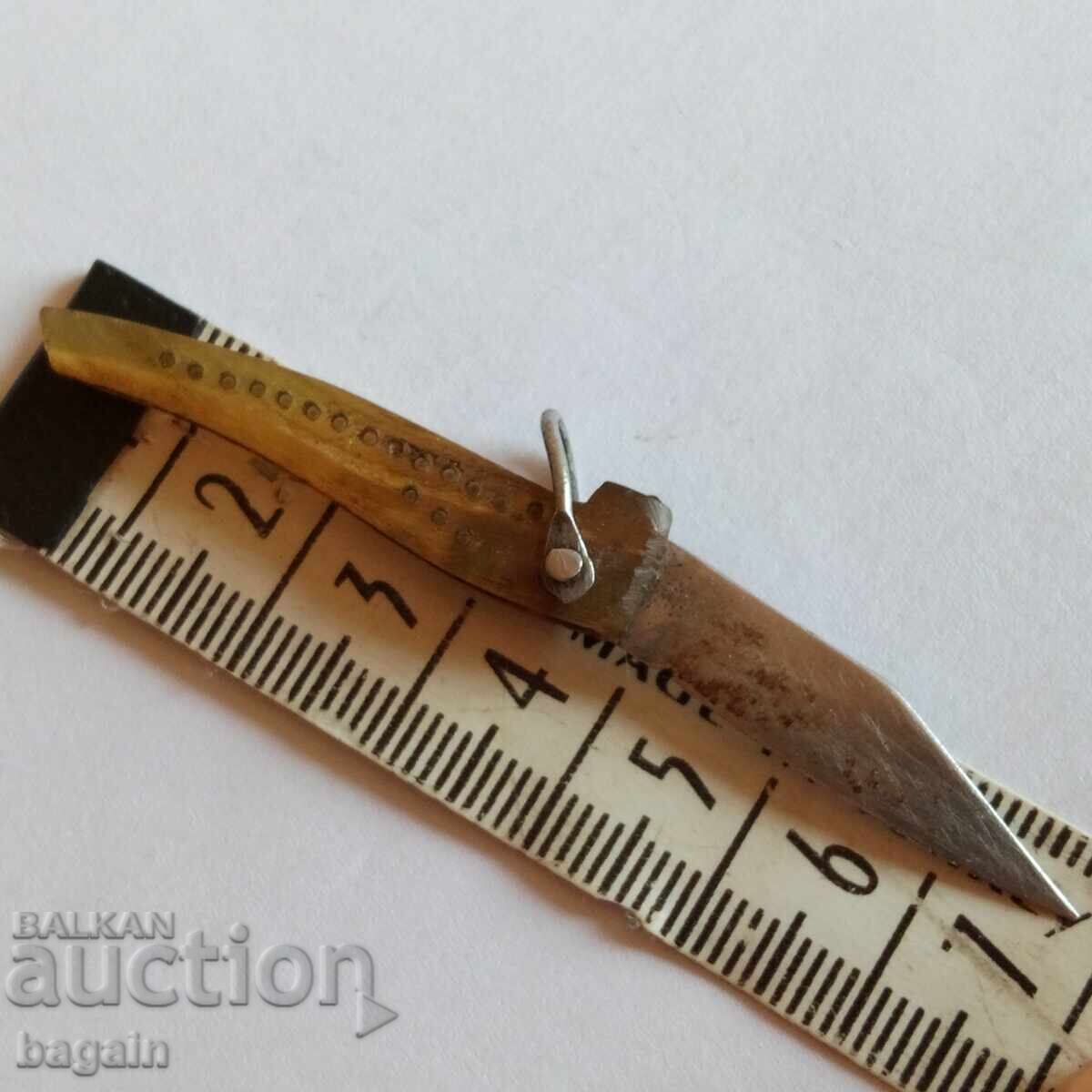 Auction Knife- skeleton, miniature Auction Knife- skeleton, miniature