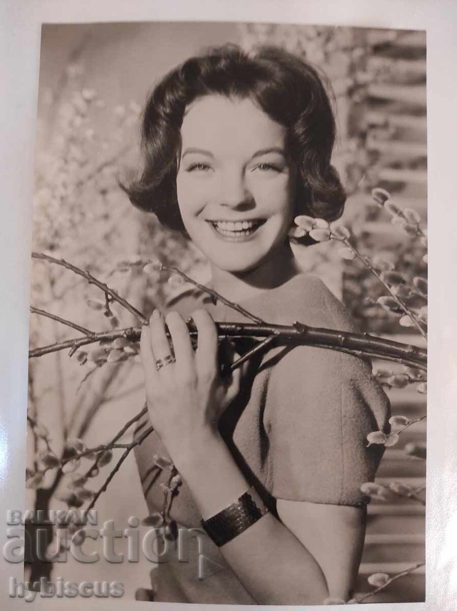 Αρχική φωτογραφική καρτ ποστάλ Romy Schneider
