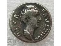 Δηνάριον της Αυτοκράτειρας Φαυστίνας I, 110 - 141 μ.Χ. ΑΝΤΙΓΡΑΦΟ