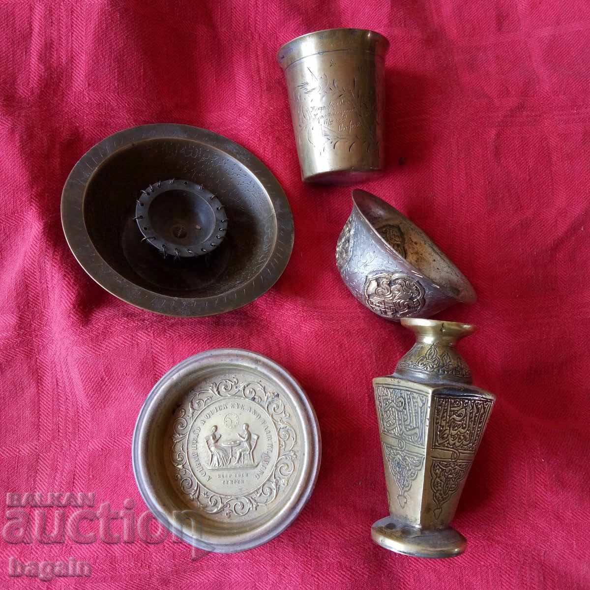 Antique vessels in a lot Antique vessels in a lot