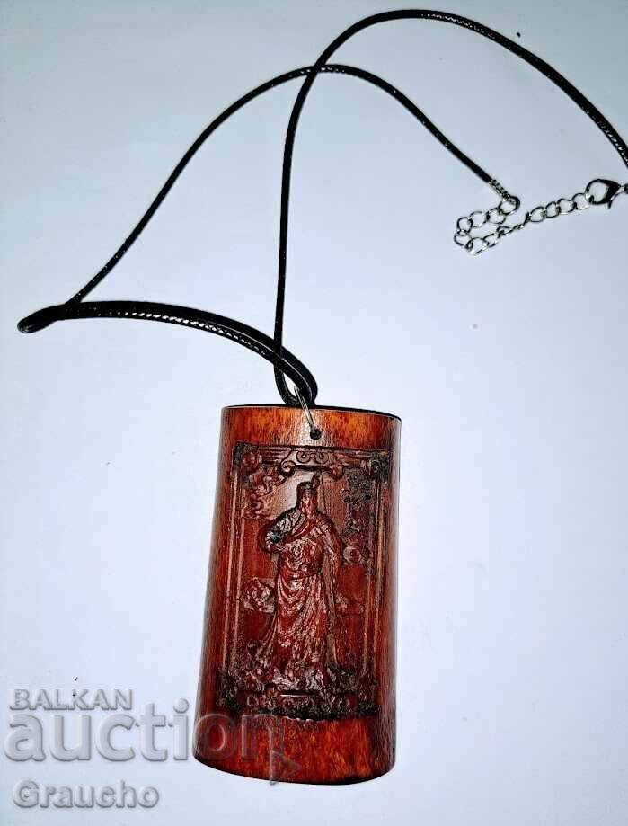 Amulet pendant made of bone for protection, compassion, and blessing with price 20.00 BGN | € 10.23