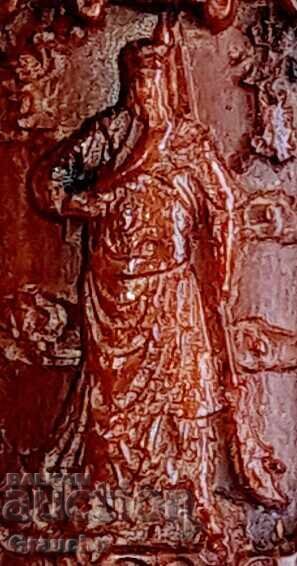 Delivery of Amulet pendant made of bone for protection, compassion, and blessing